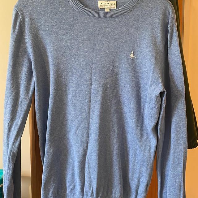 Jack Wills Men's Jumper - Blue - S on Productcaster.