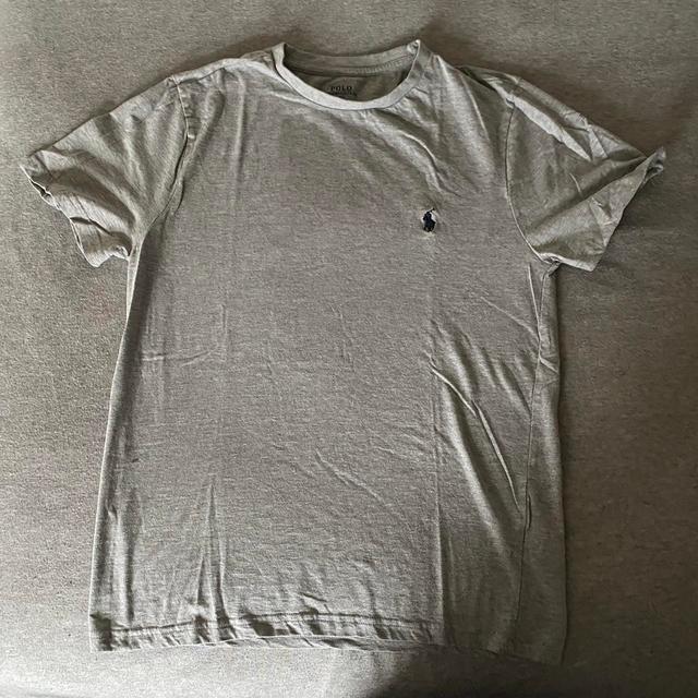 Polo Ralph Lauren Men's T-shirt - Grey - S on Productcaster.