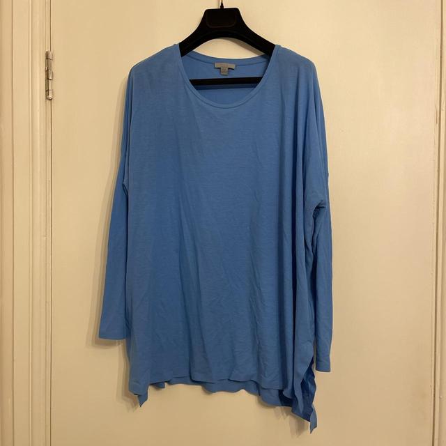 COS Women's Blouse - Blue - 8 on Productcaster.