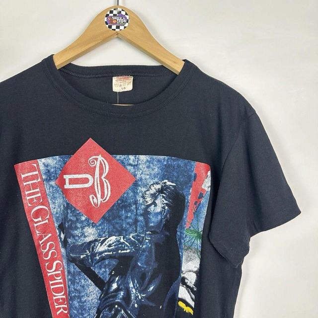 Vintage Men's T-shirt - Black - L on Productcaster.