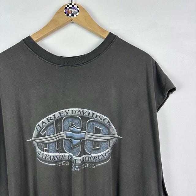 Vintage Men's T-shirt - Grey - 3XL on Productcaster.