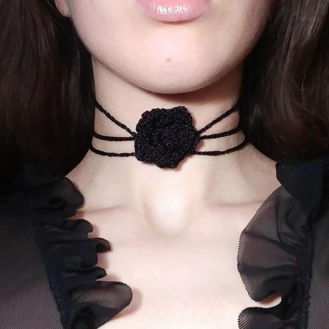 Reworked Women's Necklace - Black on Productcaster.