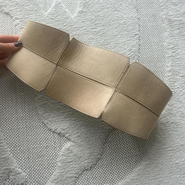 Topshop Women's Belt - Tan/Gold on Productcaster.