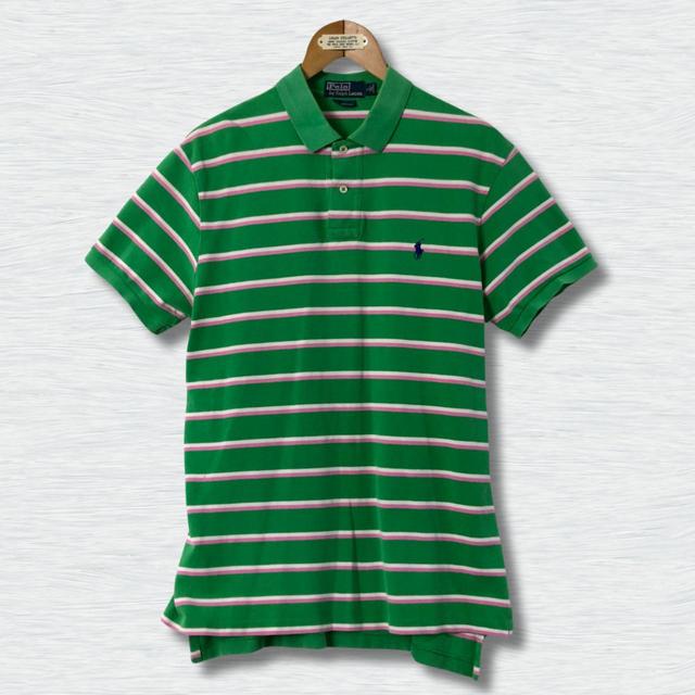 Polo Ralph Lauren Men's Polo shirt - Green - L on Productcaster.