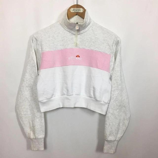 Ellesse Women's Sweatshirt - White - 10 on Productcaster.