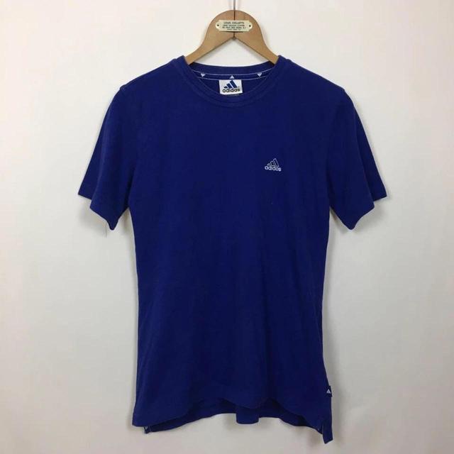 Adidas Men's T-shirt - Blue - M on Productcaster.