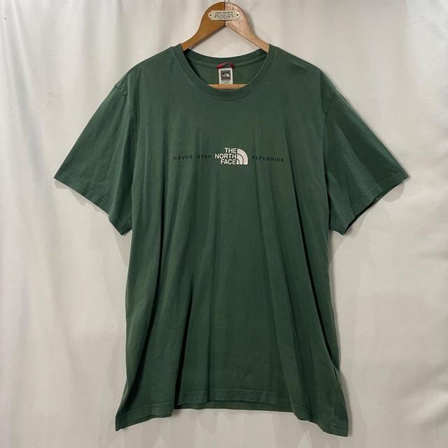 The North Face Men's T-shirt - Green - XL on Productcaster.