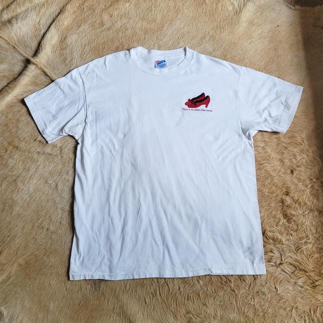 Vintage Men's T-shirt - White - XL on Productcaster.