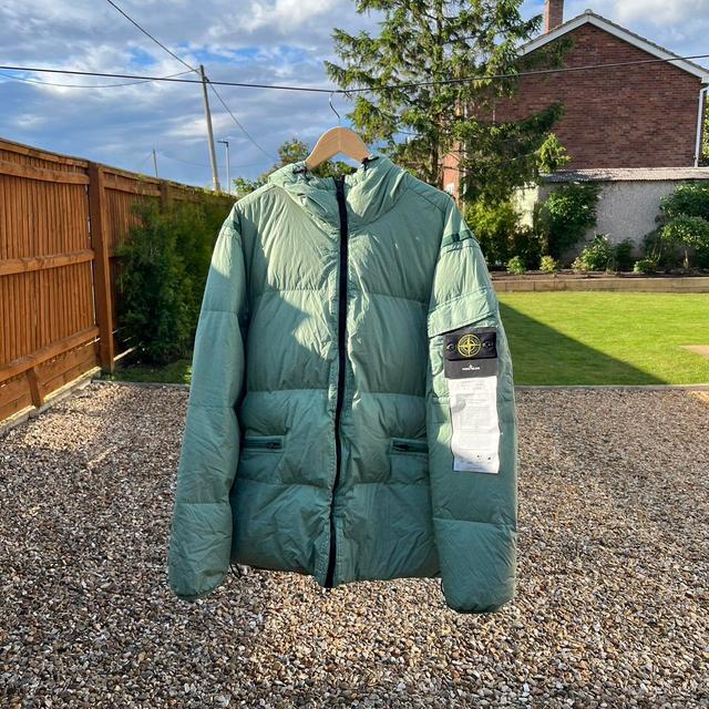 Stone Island Men's Puffer - Green - 3XL on Productcaster.