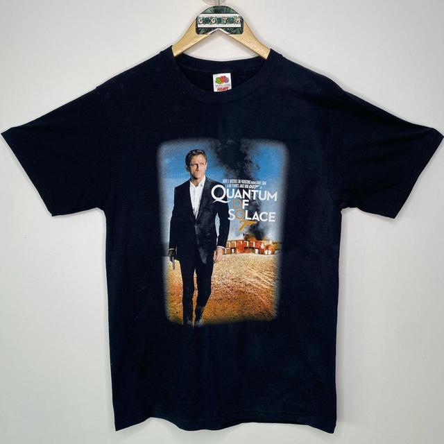 American Vintage Men's T-shirt - Black - M on Productcaster.