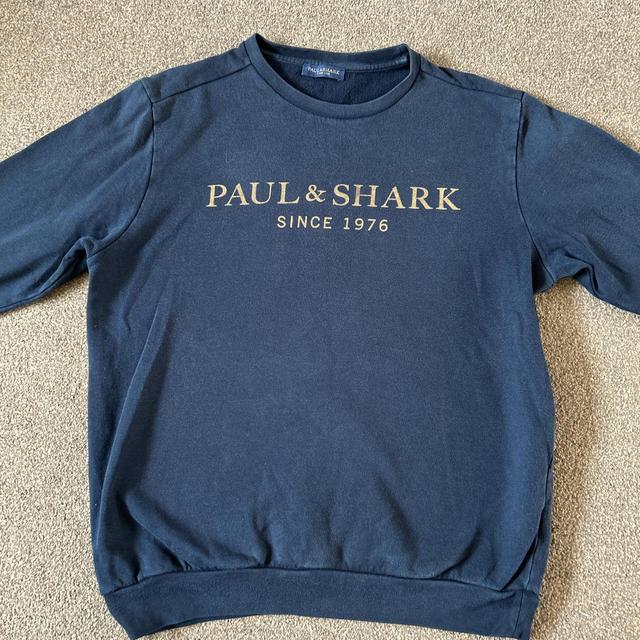 Paul & Shark Men's Jumper - Navy - L on Productcaster.