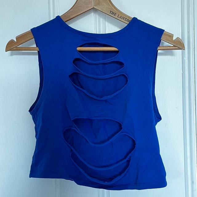 Jaded London Women's Crop top - Blue - 10 on Productcaster.