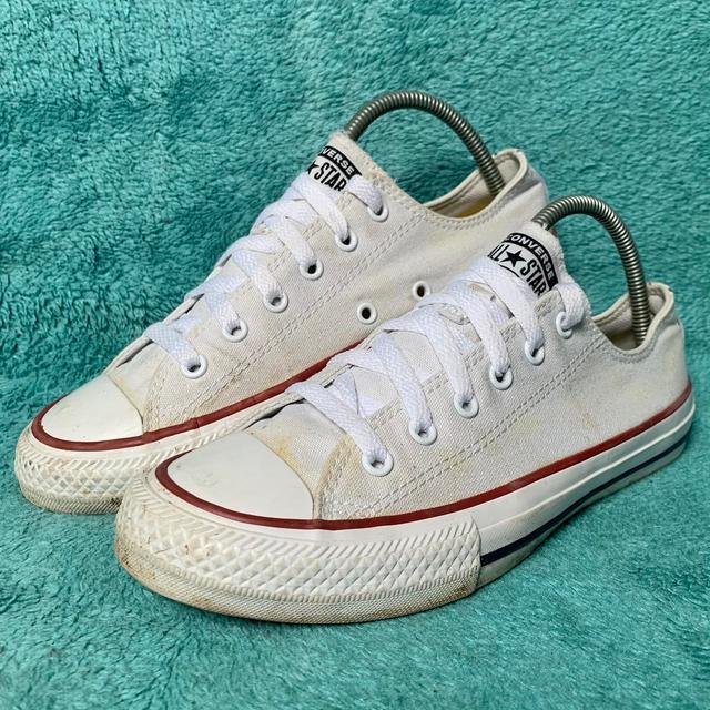 Converse Women's Trainers - White - UK 4 on Productcaster.