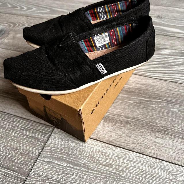 TOMS Women's Espadrilles - Black - UK 4 on Productcaster.