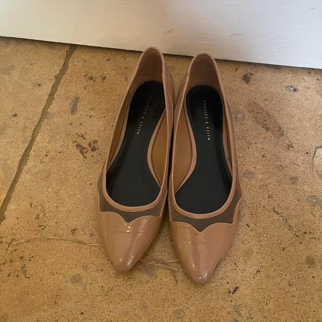 Charles & Keith Women's Ballet shoes - Tan/Brown - UK 5.5 on Productcaster.