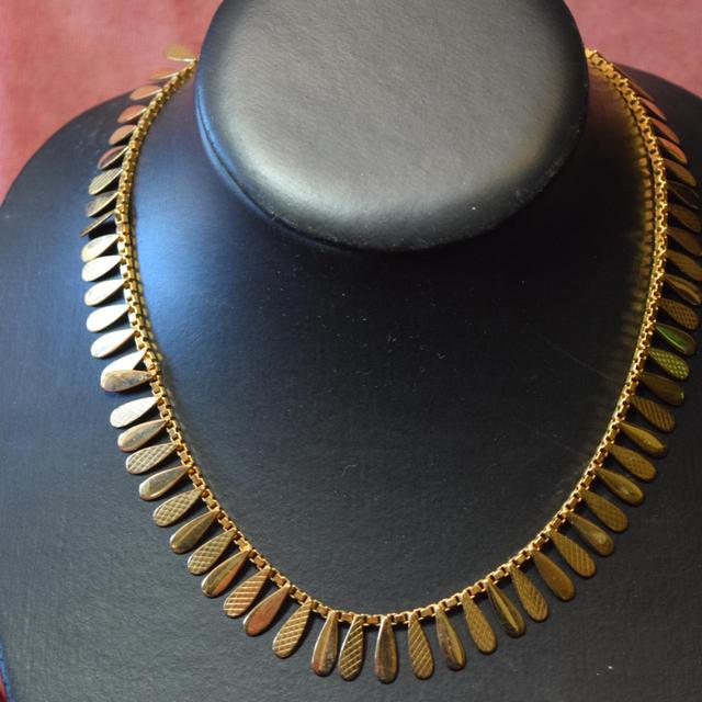 Vintage Women's Necklace - Gold on Productcaster.