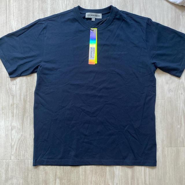 Men's T-shirt - Navy - L on Productcaster.