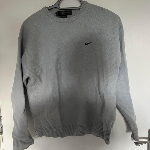 Nike Men's Jumper - Blue - L on Productcaster.