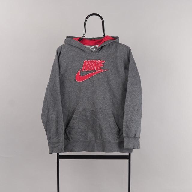 Nike Men's Hoodie - Grey - S on Productcaster.