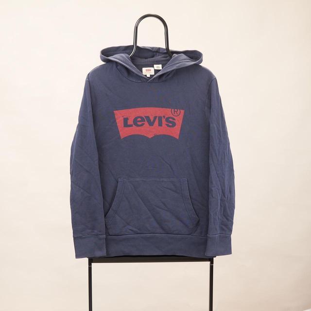 Levi's Men's Hoodie - Navy - S on Productcaster.