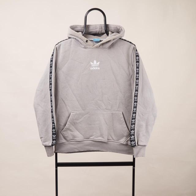 Adidas Women's Hoodie - Grey - S on Productcaster.