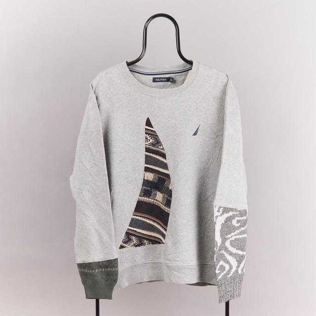 Nautica Men's Sweatshirt - Grey - XL on Productcaster.