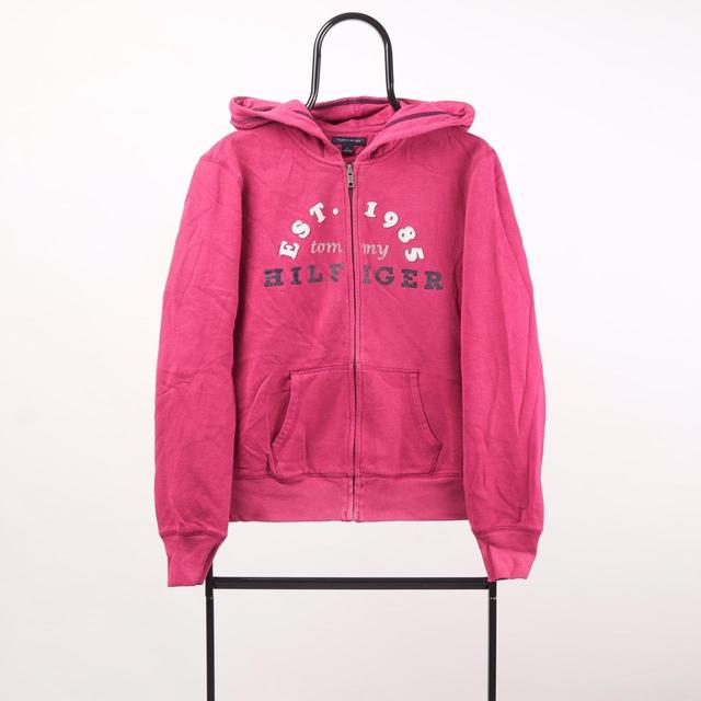 Tommy Hilfiger Women's Hoodie - Pink - M on Productcaster.