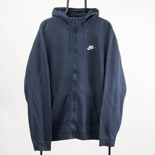 Nike Men's Hoodie - Navy - XL on Productcaster.