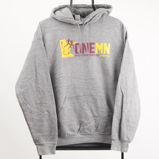 American Vintage Men's Hoodie - Grey - M on Productcaster.