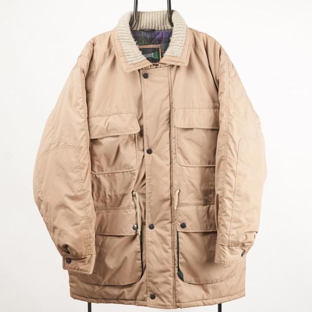 Vintage Men's Jacket - Tan - L on Productcaster.