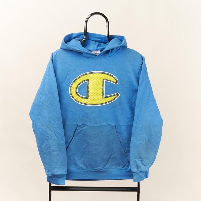 Champion Women's Hoodie - Blue - S on Productcaster.