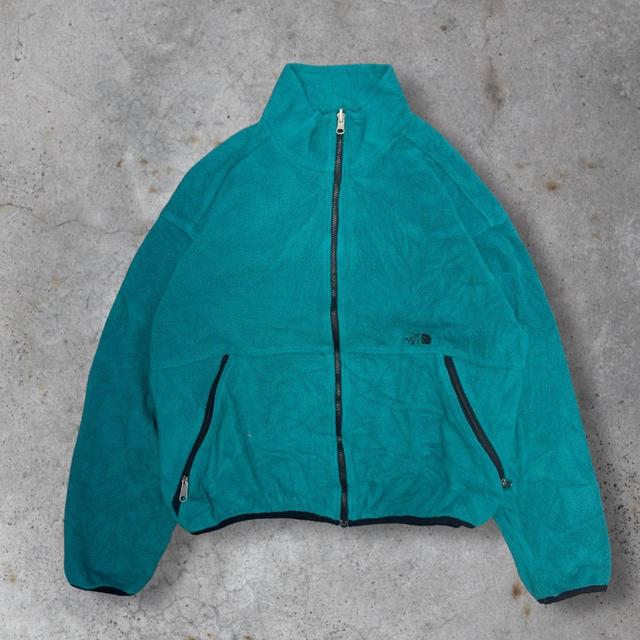 The North Face Men's Jacket - Green/Blue - L on Productcaster.