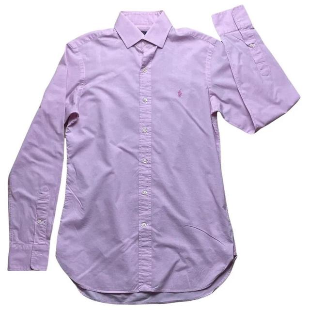 Polo Ralph Lauren Men's Shirt - Pink - S on Productcaster.