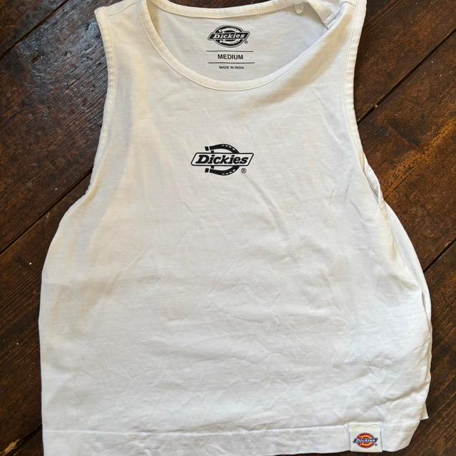 Dickies Women's Vest - White - M on Productcaster.