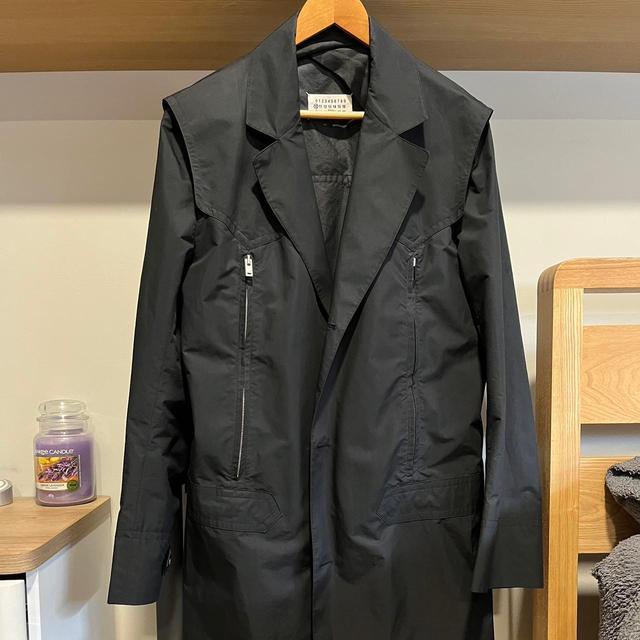 Maison Margiela Men's Raincoat - Navy - L on Productcaster.