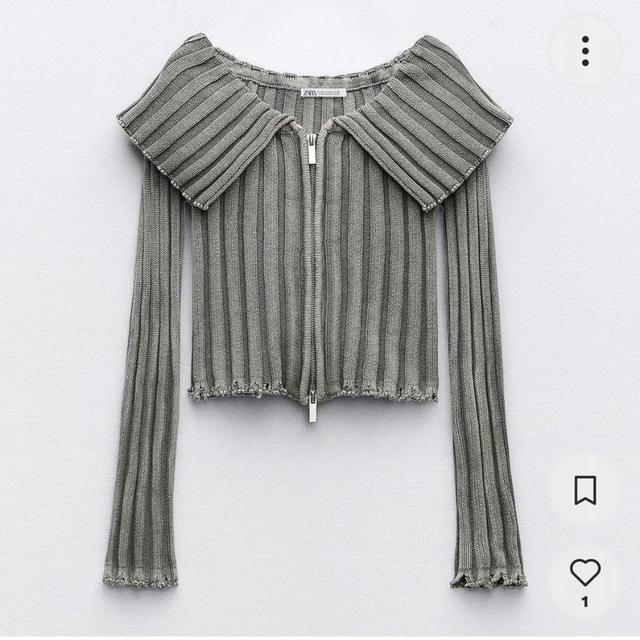 Zara Women's Jumper - Grey - XS on Productcaster.