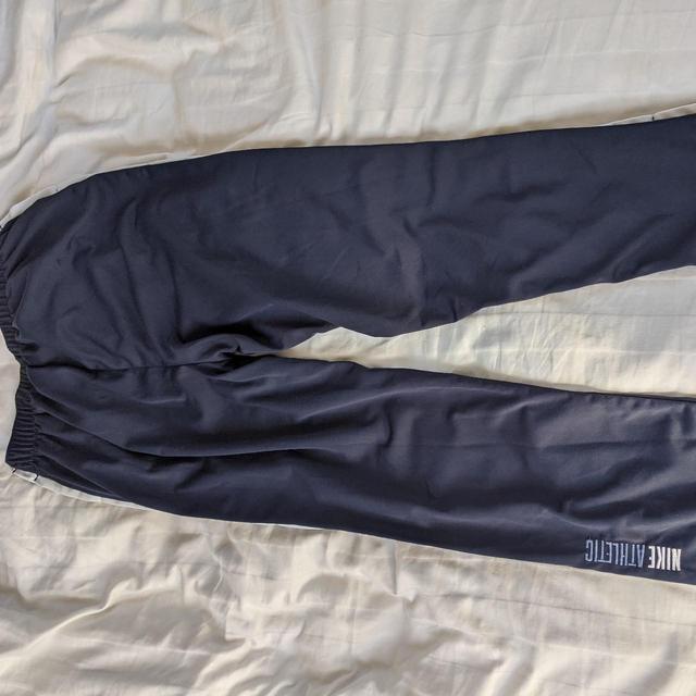 Nike Men's Sweatpants - White/Navy - M on Productcaster.