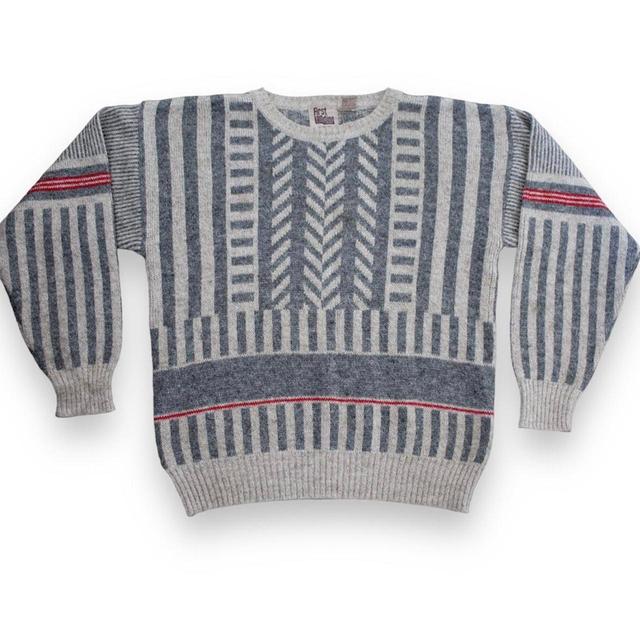 Vintage Men's Jumper - Tan - M on Productcaster.