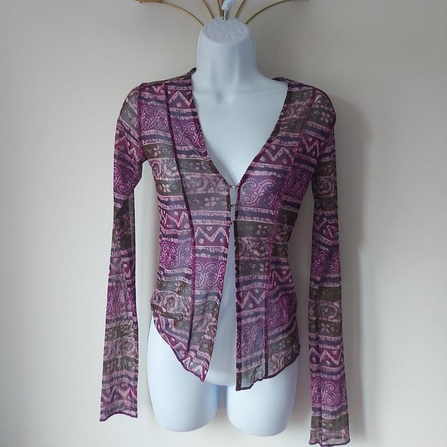 Urban Outfitters Women's Cardigan - Purple - S on Productcaster.