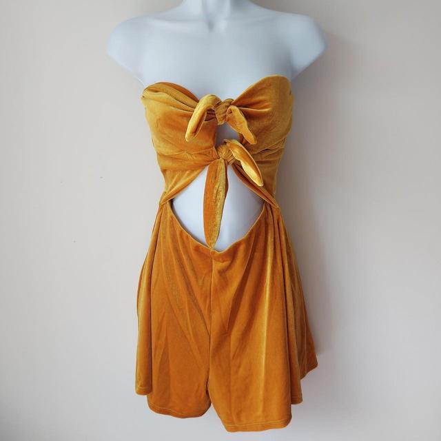 Urban Outfitters Women's Playsuit - Yellow - M on Productcaster.