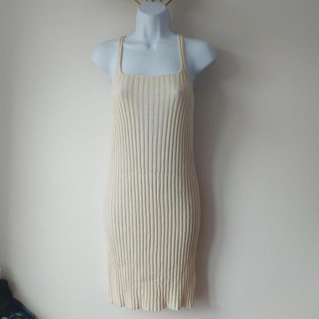 Urban Outfitters Women's Bodycon Dress - Cream - L on Productcaster.