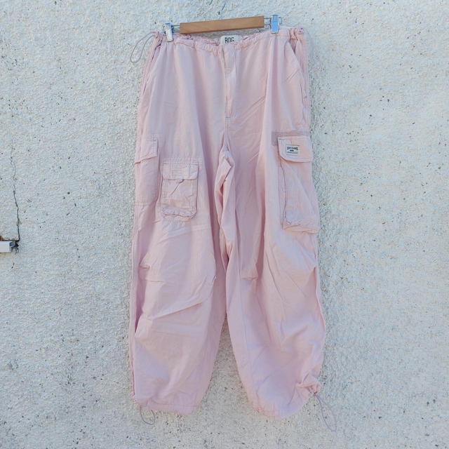 BDG Women's Low rise Cargo Trousers - Pink - M on Productcaster.