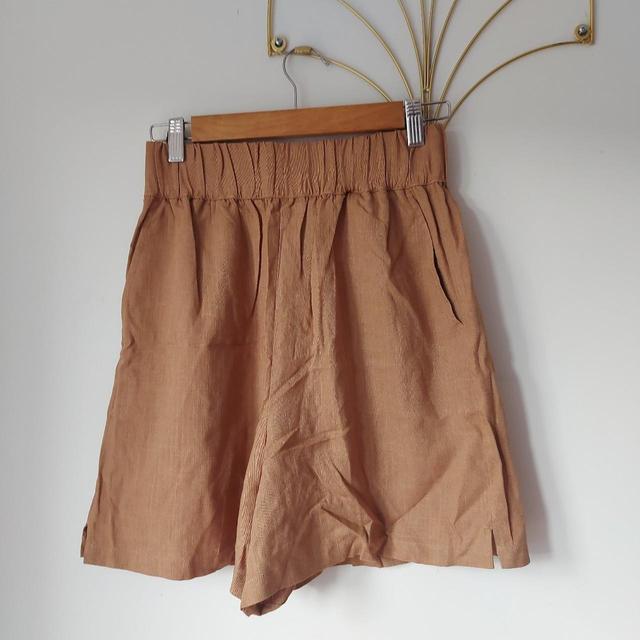 Selected Femme Women's Shorts - Brown/Tan - UK 6 on Productcaster.