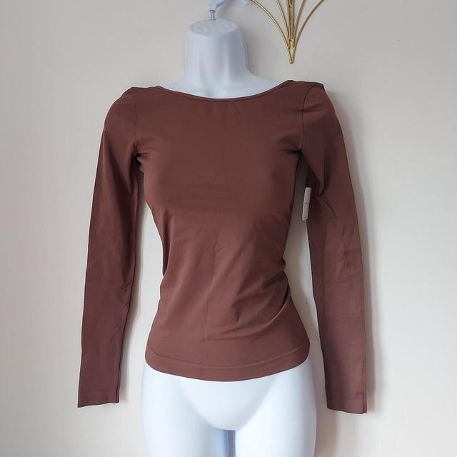 Free People Women's Top - Brown - M on Productcaster.