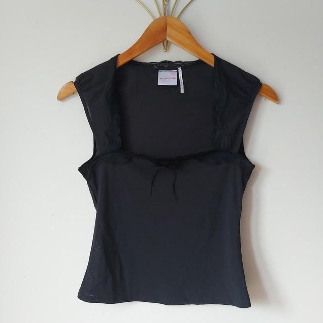 Urban Outfitters Women's Vest - Black - S on Productcaster.