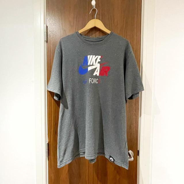 Nike Men's T-shirt - Grey/White - XXL on Productcaster.