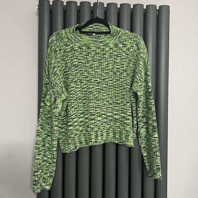 Pep&Co Women's Jumper - Green/Black - S on Productcaster.