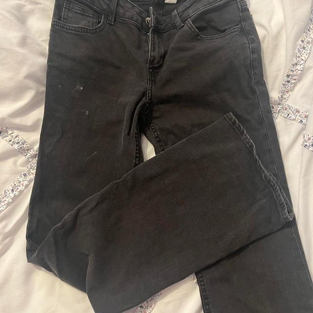 H&M Women's Jeans - Black - UK 8 on Productcaster.