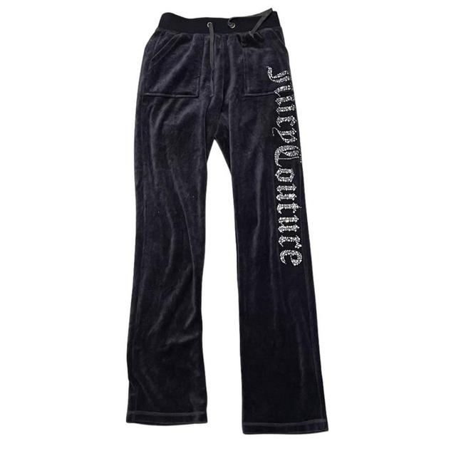 Juicy Couture Women's Sweatpants - Black/Grey - UK 10 on Productcaster.