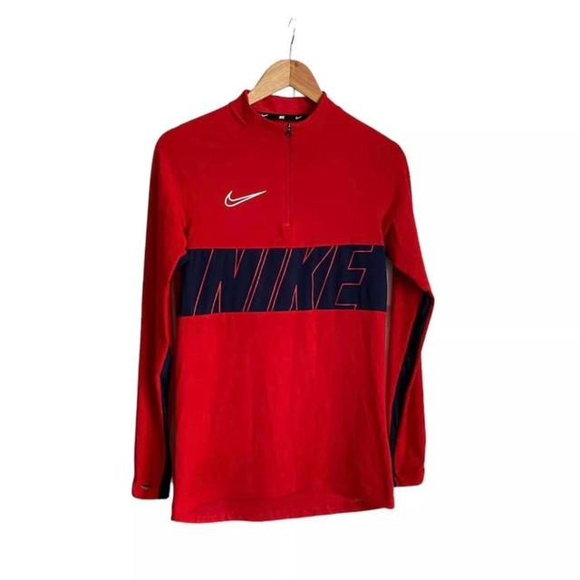 Nike Men's Top - Red - S on Productcaster.